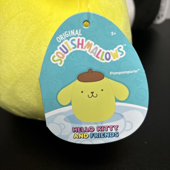 Squishmallows Hello Kitty Friends Keroppi Pompompurin Badtz Maru Lot Of 3 NWT - Picture 4 of 6